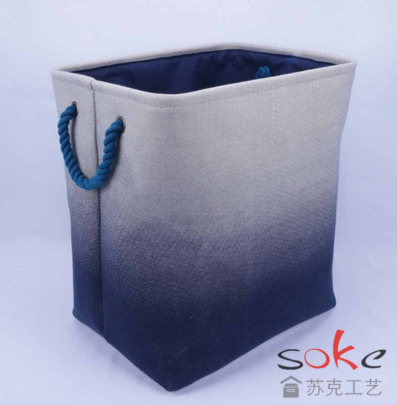 Canvas Fabric Hamper 